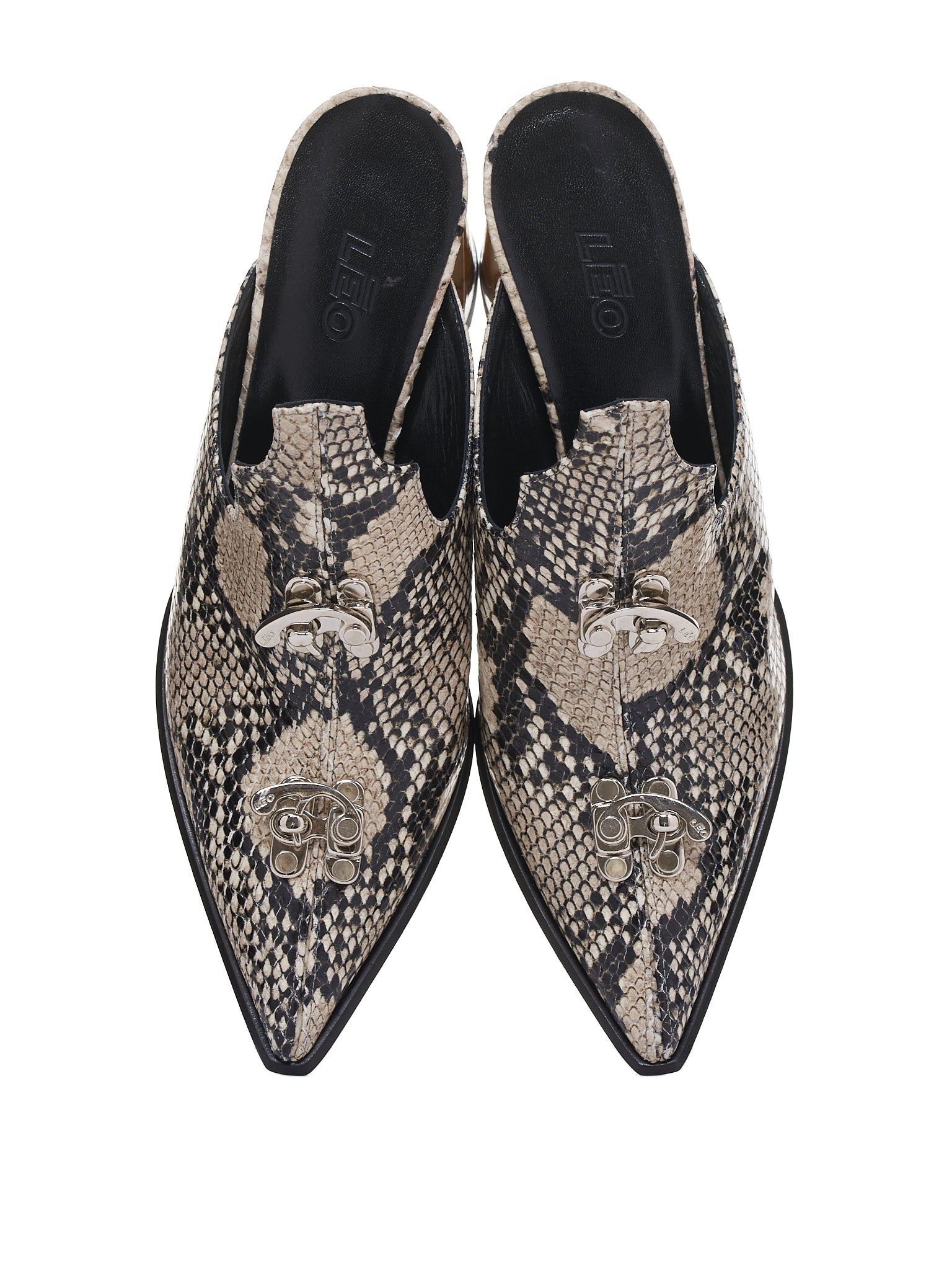 Christian Louboutin Iriza Calligraphy-Print Leather Heel – Cleveland  Consignment Shoppe